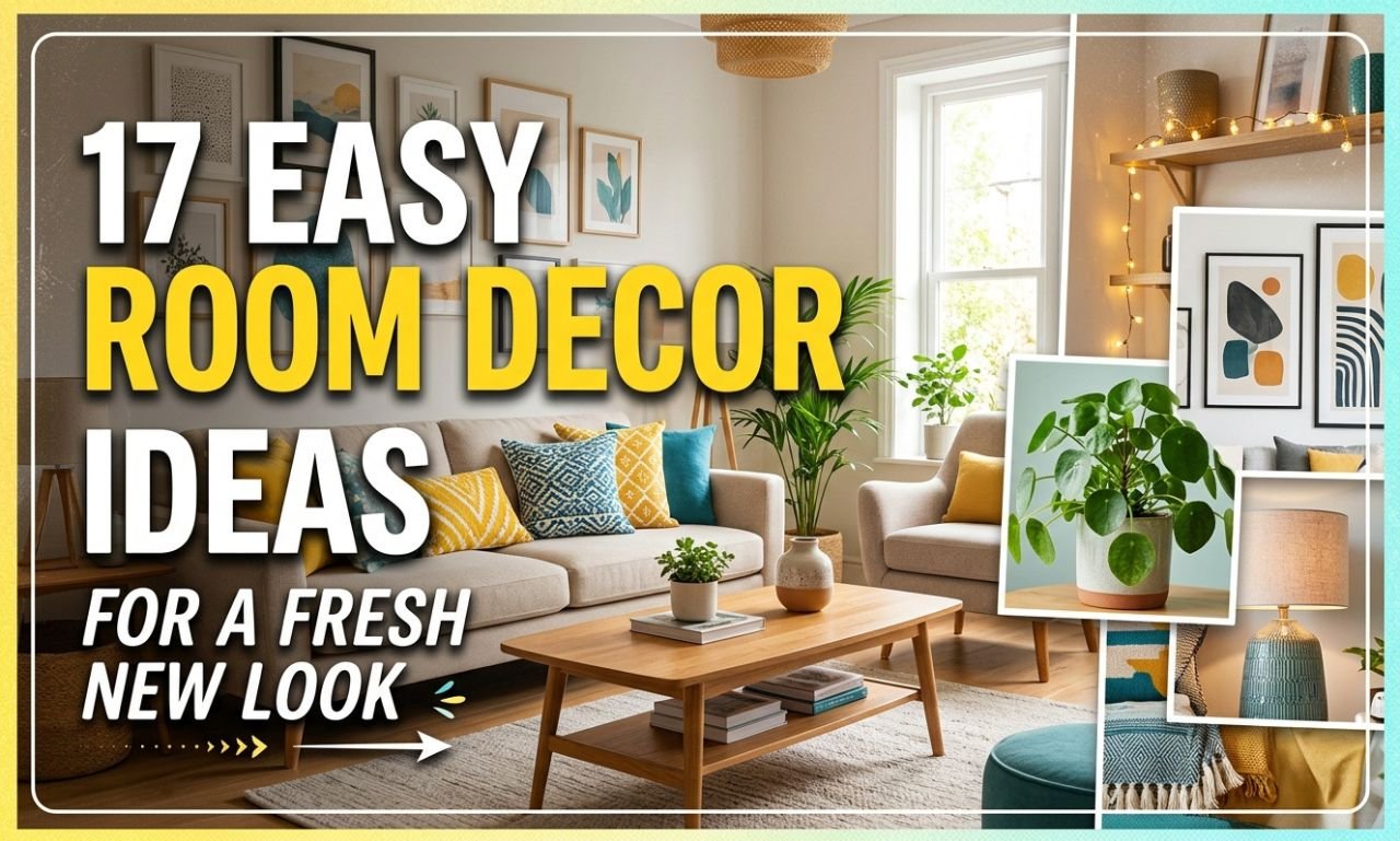 17 Easy Room Decor Ideas for a Fresh New Look