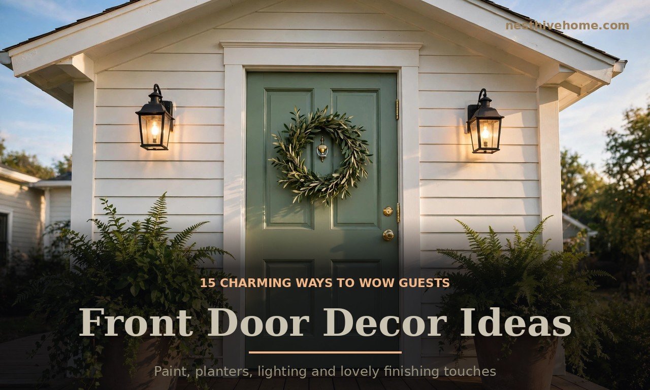 Front Door Decor Ideas: 15 Charming Ways to Wow Guests