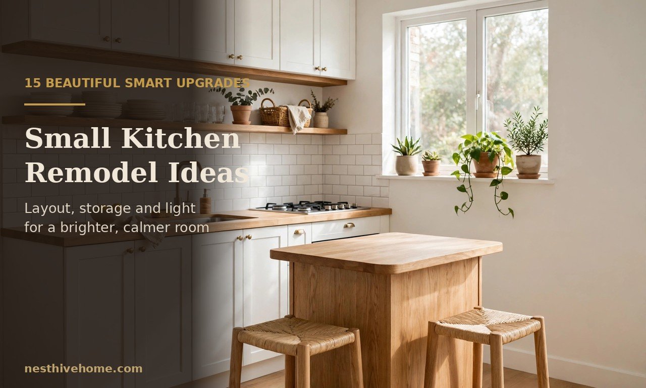 Small Kitchen Remodel Ideas: 15 Beautiful Smart Upgrades