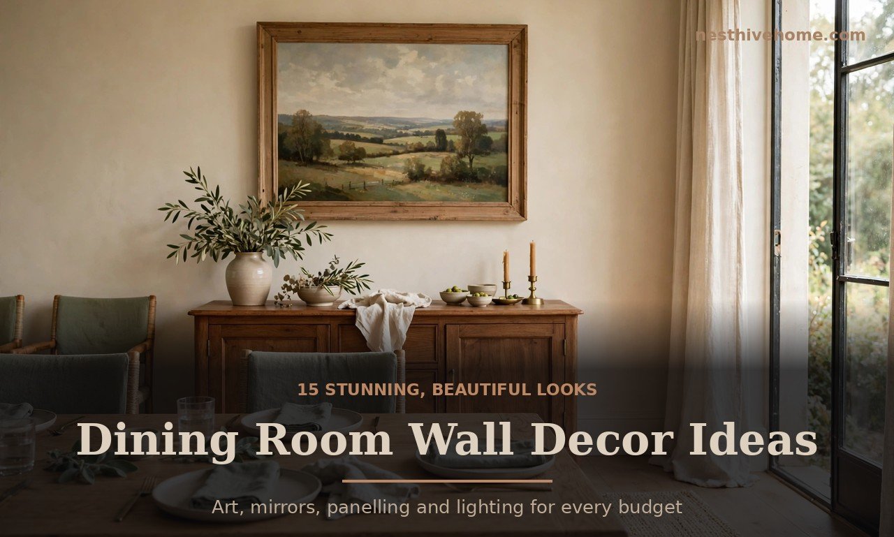 Dining Room Wall Decor Ideas: 15 Stunning, Beautiful Looks